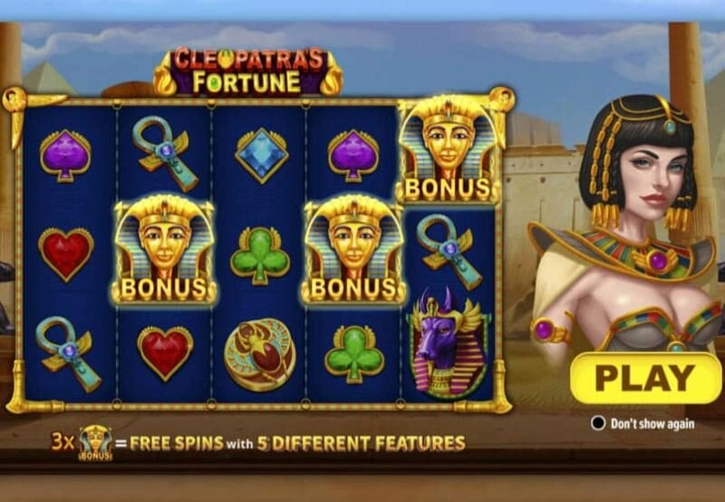 Trải Nghiệm Cleopatra's Fortune Jun88 – Chinh Phục Jackpot Khổng Lồ! 1 Giới thiệu về Cleopatra’s Fortune Jun88